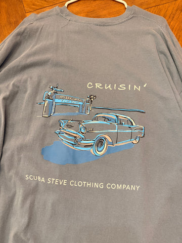 LONG SLEEVE Cruisin The Coast (blue)