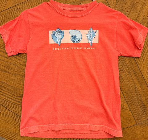 KIDS Seashell Tee (Watermelon)