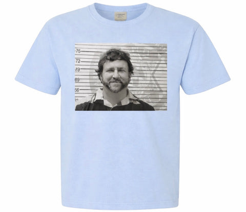 Mugshot Tee (Ice Blue)